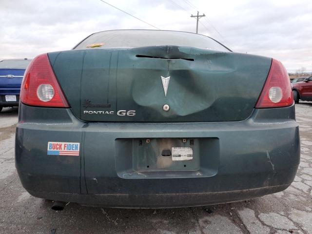 1G2ZF55B164262743 - 2006 PONTIAC G6 SE GREEN photo 6