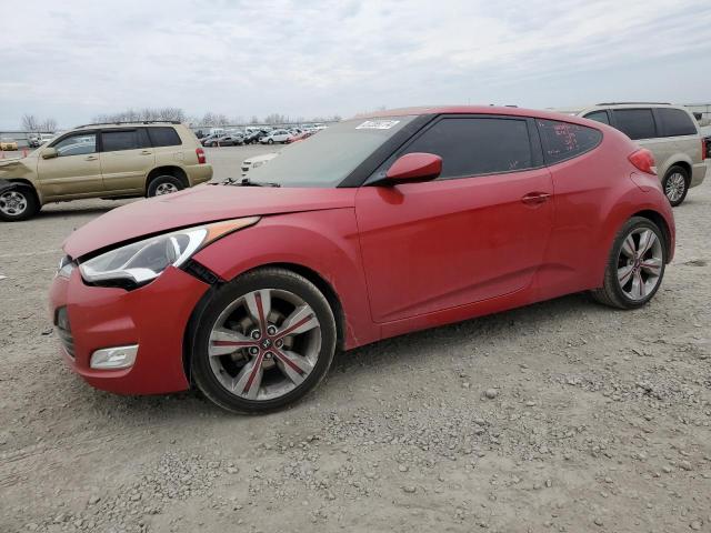 KMHTC6ADXEU184853 - 2014 HYUNDAI VELOSTER RED photo 1