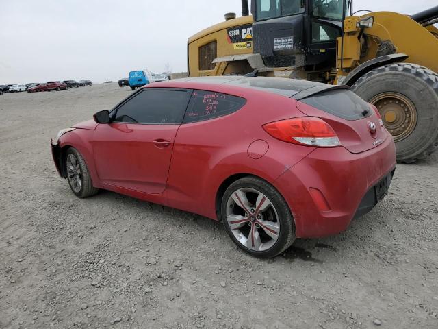 KMHTC6ADXEU184853 - 2014 HYUNDAI VELOSTER RED photo 2