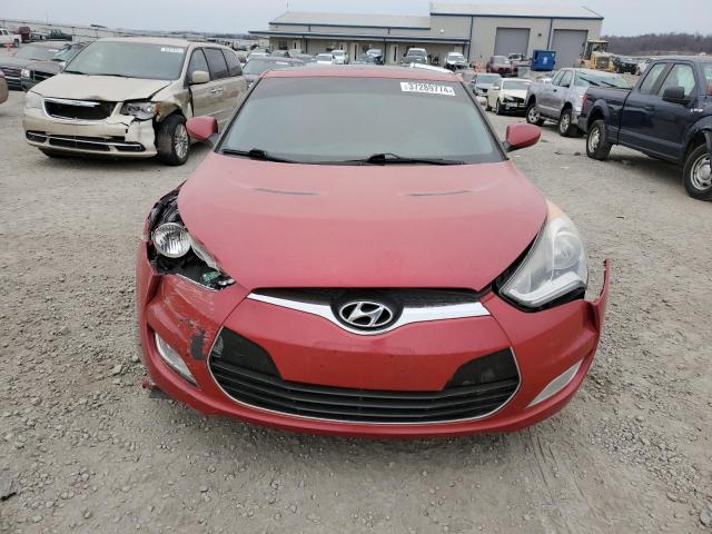 KMHTC6ADXEU184853 - 2014 HYUNDAI VELOSTER RED photo 5