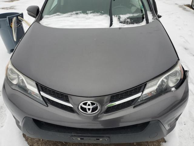 2T3BFREV2EW207265 - 2014 TOYOTA RAV4 LE GRAY photo 11