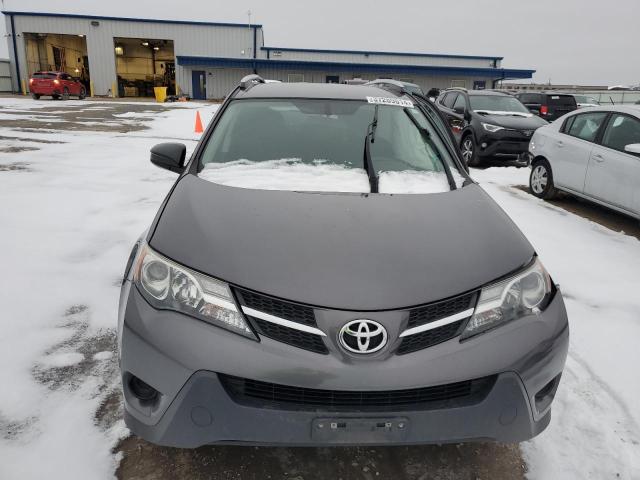 2T3BFREV2EW207265 - 2014 TOYOTA RAV4 LE GRAY photo 5