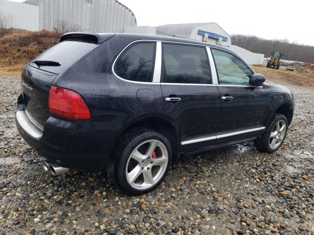 WP1AC29P56LA90548 - 2006 PORSCHE CAYENNE TURBO BLACK photo 3