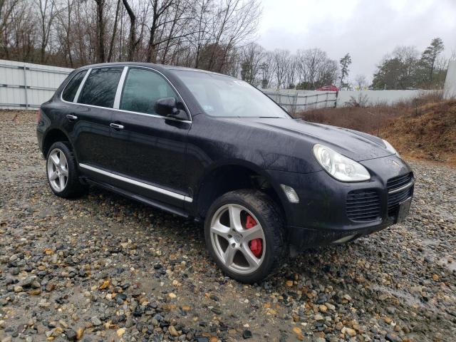 WP1AC29P56LA90548 - 2006 PORSCHE CAYENNE TURBO BLACK photo 4