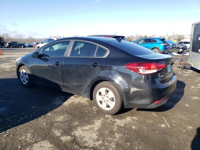 3KPFK4A74HE063225 - 2017 KIA FORTE LX BLACK photo 2