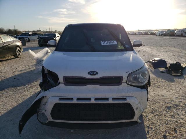 KNDJX3A5XE7050530 - 2014 KIA SOUL ! WHITE photo 5