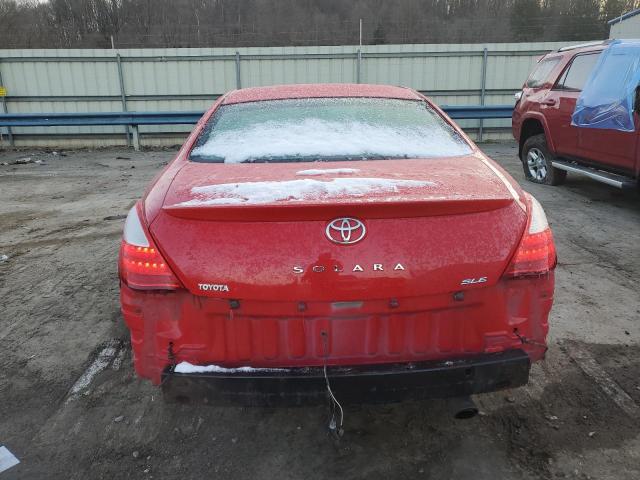 4T1CA30P67U123678 - 2007 TOYOTA CAMRY SOLA SE RED photo 6