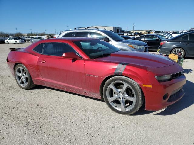 2G1FG1E37E9276194 - 2014 CHEVROLET CAMARO LT MAROON photo 4