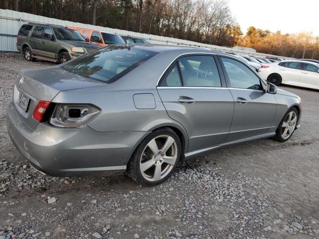 WDDHF5GB4BA477863 - 2011 MERCEDES-BENZ E 350 GRAY photo 3