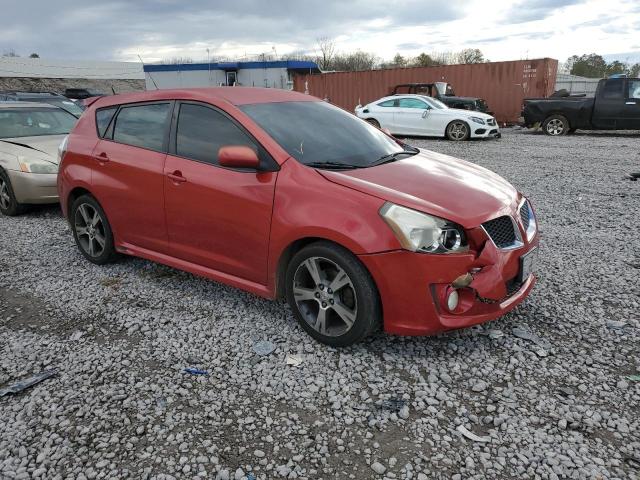 5Y2SR67099Z436300 - 2009 PONTIAC VIBE GT RED photo 4