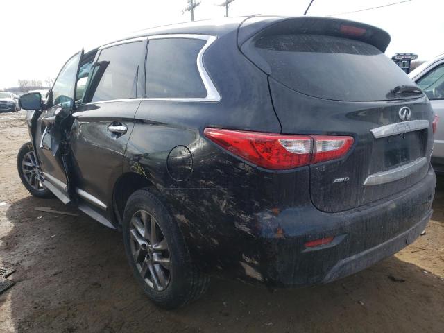 5N1AL0MM5DC333707 - 2013 INFINITI JX35 BLACK photo 3