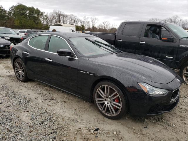 ZAM57RTL5H1213197 - 2017 MASERATI GHIBLI S BLACK photo 4