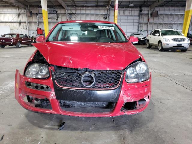 3VWGF71K37M118635 - 2007 VOLKSWAGEN JETTA RED photo 5