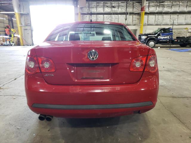 3VWGF71K37M118635 - 2007 VOLKSWAGEN JETTA RED photo 6