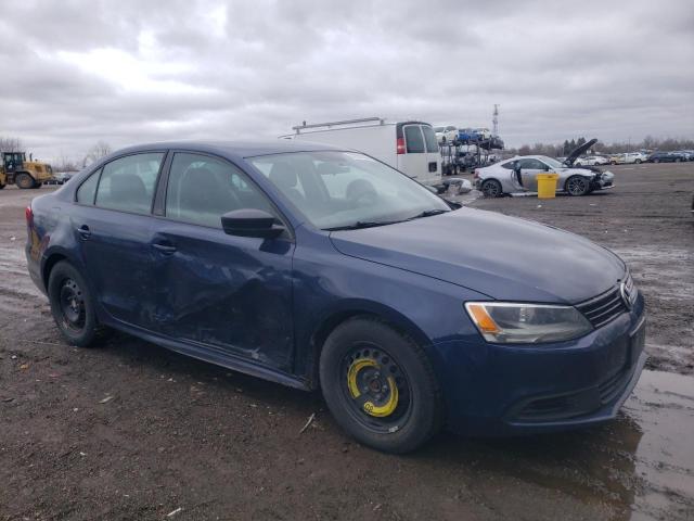 3VW2K7AJ1DM453921 - 2013 VOLKSWAGEN JETTA BASE 蓝色 照片 4