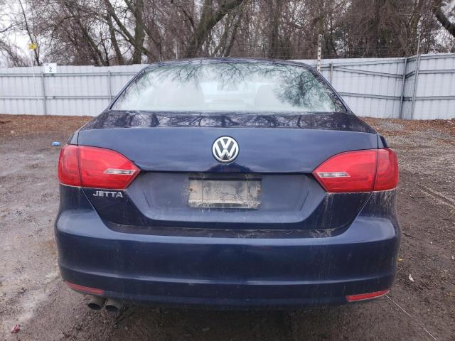 3VW2K7AJ1DM453921 - 2013 VOLKSWAGEN JETTA BASE 蓝色 照片 6