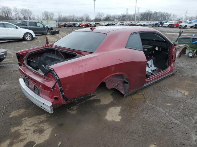 2C3CDZFJ1MH615992 - 2021 DODGE CHALLENGER R/T SCAT PACK BURGUNDY photo 3
