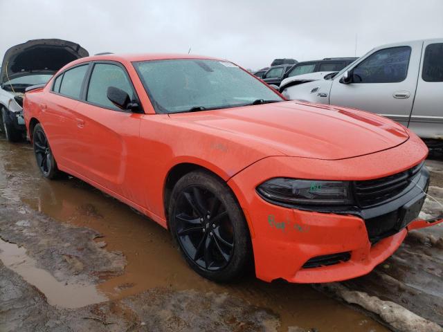 2C3CDXBG7JH290355 - 2018 DODGE CHARGER SXT ORANGE photo 4