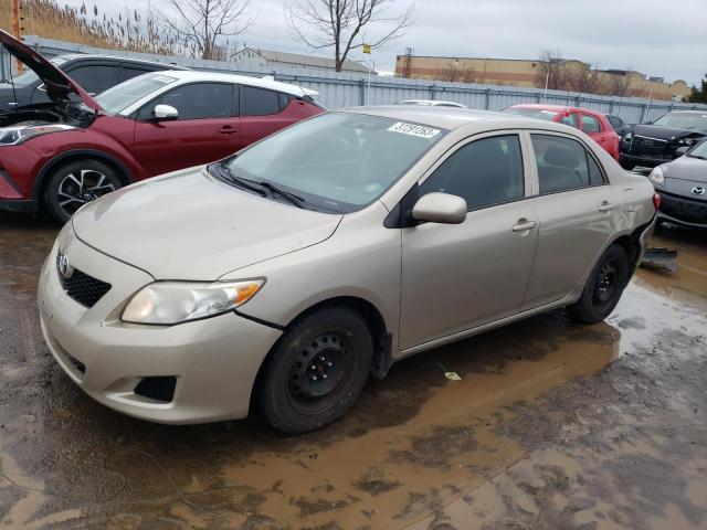 2T1BU4EE4AC201819 - 2010 TOYOTA COROLLA BASE BEIGE photo 1