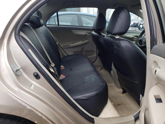 2T1BU4EE4AC201819 - 2010 TOYOTA COROLLA BASE BEIGE photo 10