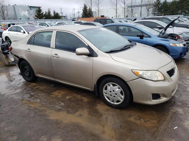 2T1BU4EE4AC201819 - 2010 TOYOTA COROLLA BASE BEIGE photo 4