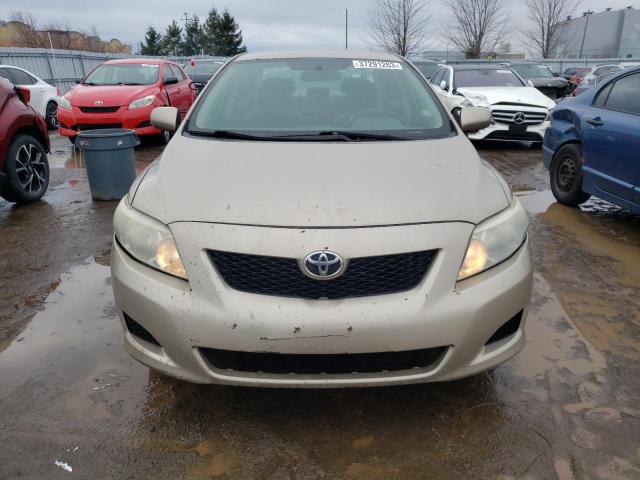 2T1BU4EE4AC201819 - 2010 TOYOTA COROLLA BASE BEIGE photo 5