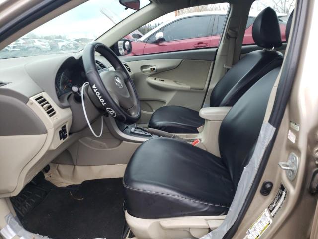 2T1BU4EE4AC201819 - 2010 TOYOTA COROLLA BASE BEIGE photo 7