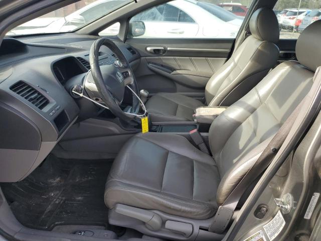 1HGFA15908L046413 - 2008 HONDA CIVIC EXL GRAY photo 7