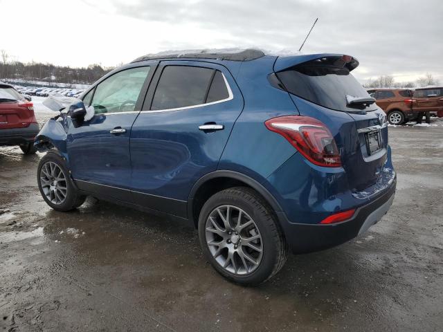 KL4CJ2SBXKB767635 - 2019 BUICK ENCORE SPORT TOURING BLUE photo 2