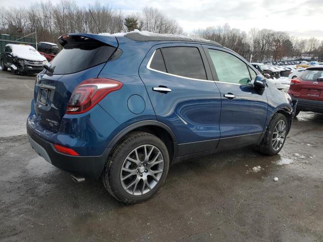 KL4CJ2SBXKB767635 - 2019 BUICK ENCORE SPORT TOURING BLUE photo 3