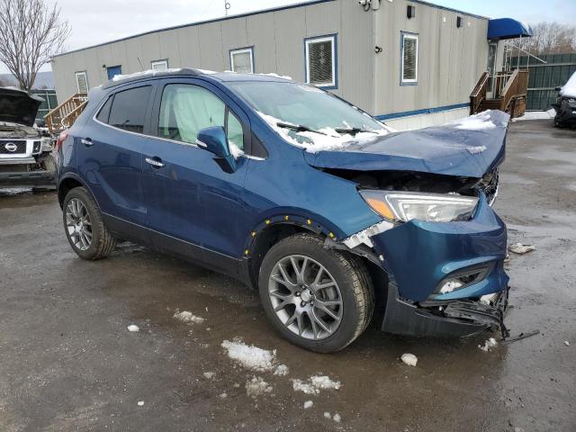 KL4CJ2SBXKB767635 - 2019 BUICK ENCORE SPORT TOURING BLUE photo 4