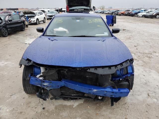 2C3CDXBG2NH106915 - 2022 DODGE CHARGER SXT BLUE photo 5