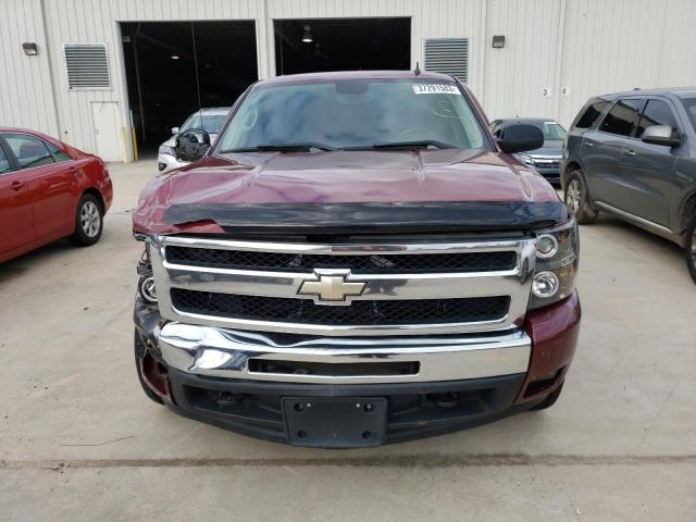 3GCEK23M79G133535 - 2009 CHEVROLET SILVERADO2 K1500 LT BURGUNDY photo 5