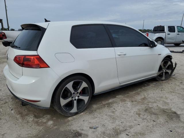 3VWYT7AU1GM046039 - 2016 VOLKSWAGEN GTI S/SE WHITE photo 3