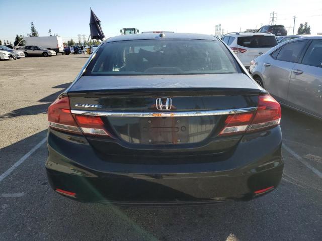 19XFB2F88DE252136 - 2013 HONDA CIVIC EX BLACK photo 6