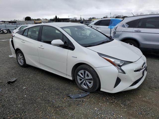 JTDKARFUXH3049186 - 2017 TOYOTA PRIUS WHITE photo 4