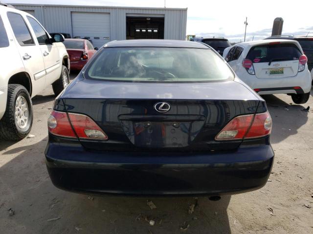 JTHBF30G730092314 - 2003 LEXUS ES 300 BLUE photo 6