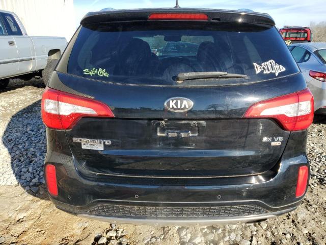 5XYKW4A72EG447991 - 2014 KIA SORENTO SX BLACK photo 6