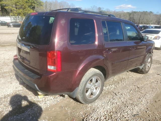 5FNYF38429B017973 - 2009 HONDA PILOT EX PURPLE photo 3