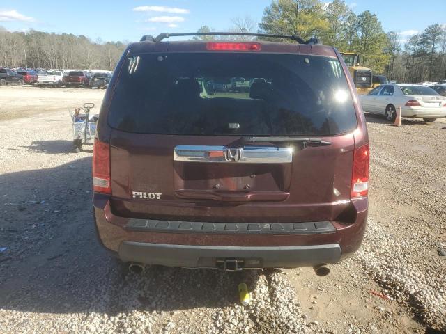 5FNYF38429B017973 - 2009 HONDA PILOT EX PURPLE photo 6