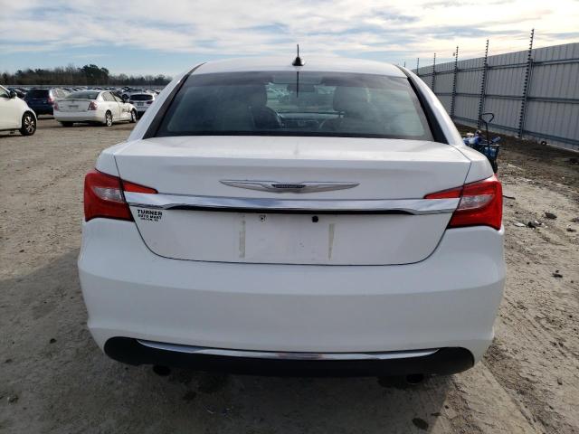 1C3BC2FG7BN582477 - 2011 CHRYSLER 200 LIMITED WHITE photo 6