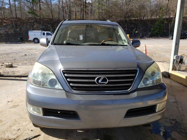 JTJBT20X240058607 - 2004 LEXUS GX 470 SILVER photo 5