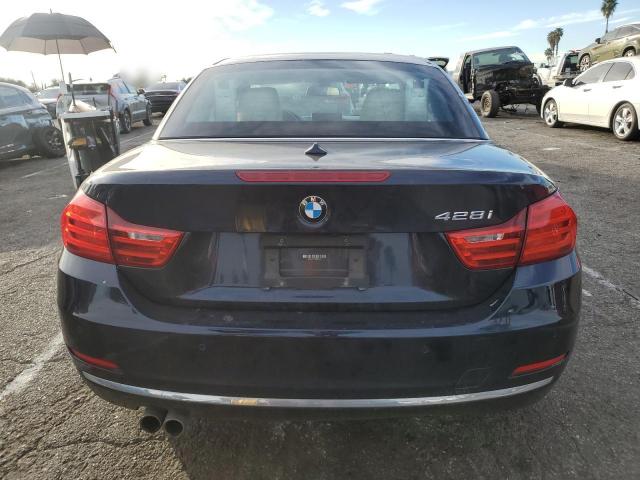 WBA3V7C52EJ873357 - 2014 BMW 428 I SULEV BLUE photo 6