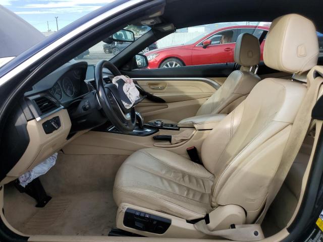 WBA3V7C52EJ873357 - 2014 BMW 428 I SULEV BLUE photo 7