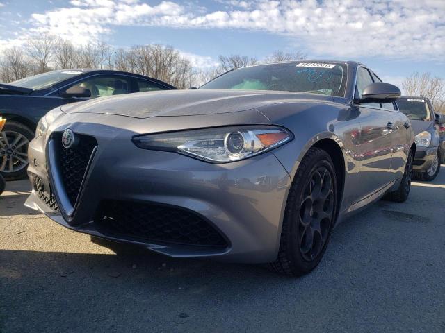 ZARFAEDN3H7531860 - 2017 ALFA ROMEO GIULIA Q4 GRAY photo 2