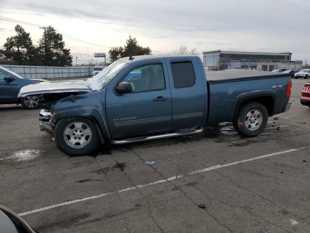 1GCRKSE77DZ373153 - 2013 CHEVROLET SILVERADO K1500 LT BLUE photo 1