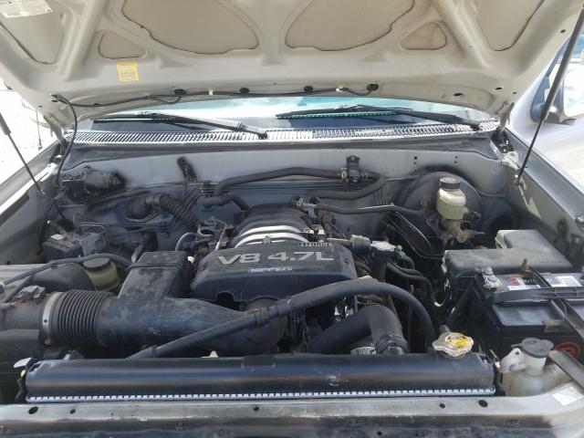 5TBBT44145S465436 - 2005 TOYOTA TUNDRA ACCESS CAB SR5  photo 7