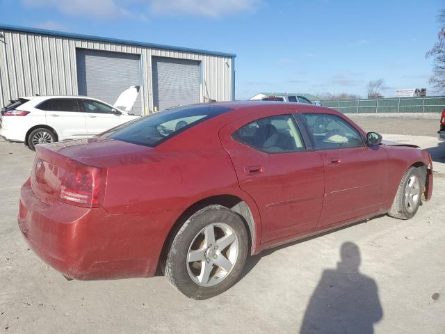 2B3KA43G68H181491 - 2008 DODGE CHARGER RED photo 3