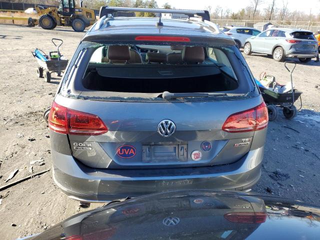 3VWH17AU5HM539066 - 2017 VOLKSWAGEN GOLF ALLTR S GRAY photo 6