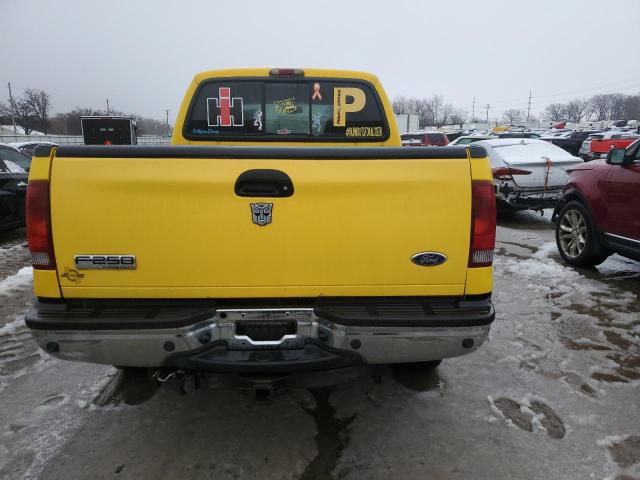 1FTSW21P26EB76817 - 2006 FORD F250 SUPER DUTY YELLOW photo 6